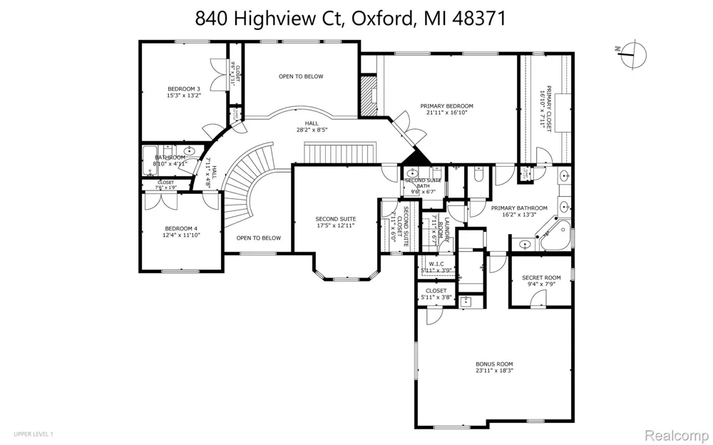 840 High View Court Oxford Charter Township, MI 48371