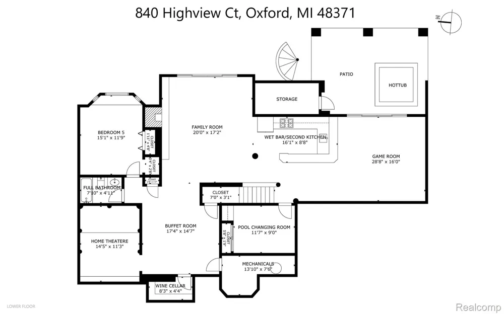 840 High View Court Oxford Charter Township, MI 48371