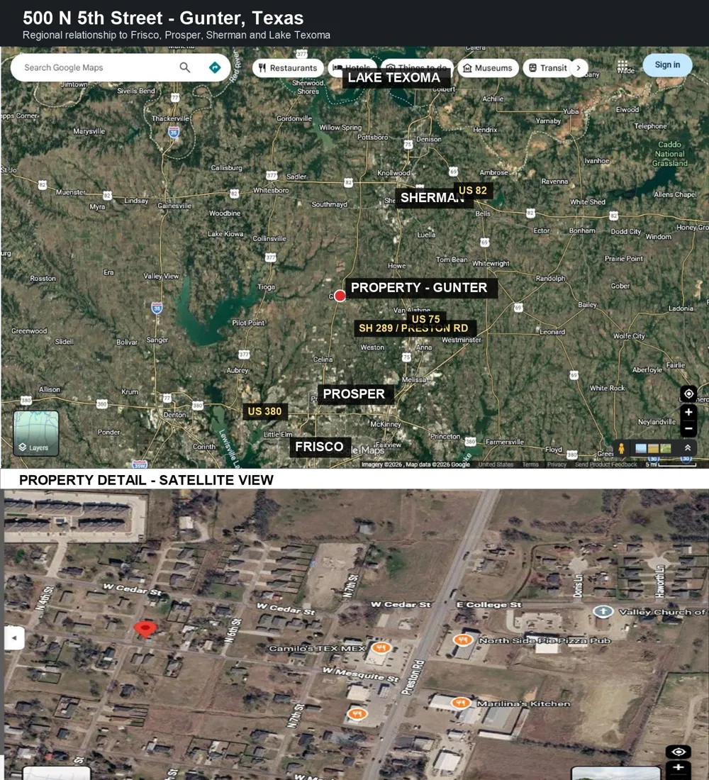 500 5th Street Gunter, TX 75058