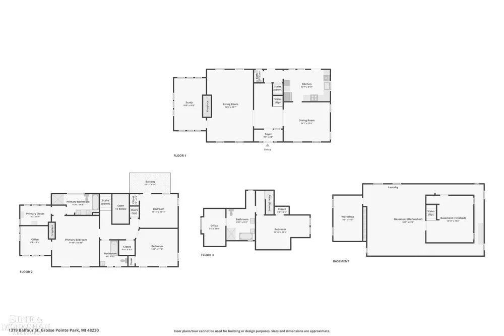 1319 Balfour Street Grosse Pointe Park City, MI 48230