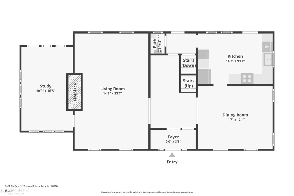 1319 Balfour Street Grosse Pointe Park City, MI 48230