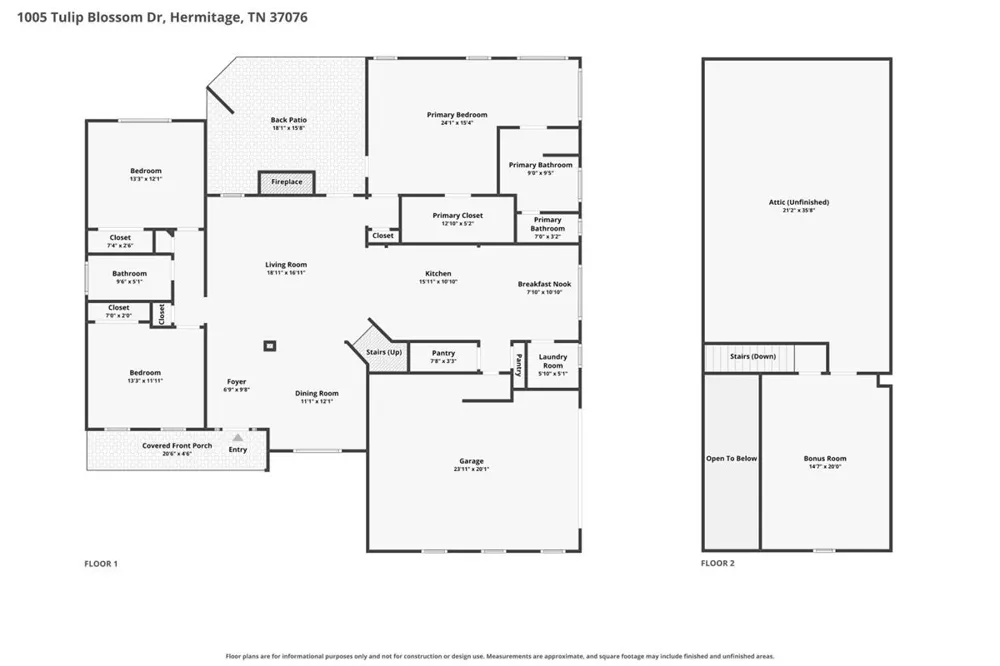1005 Tulip Blossom Dr Hermitage, TN 37076
