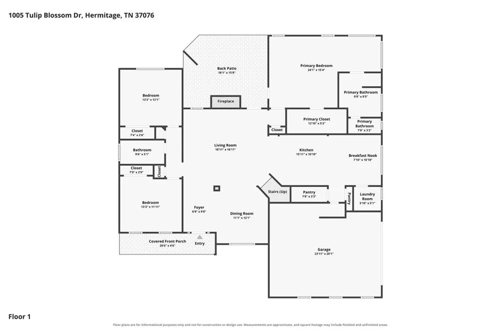 1005 Tulip Blossom Dr Hermitage, TN 37076