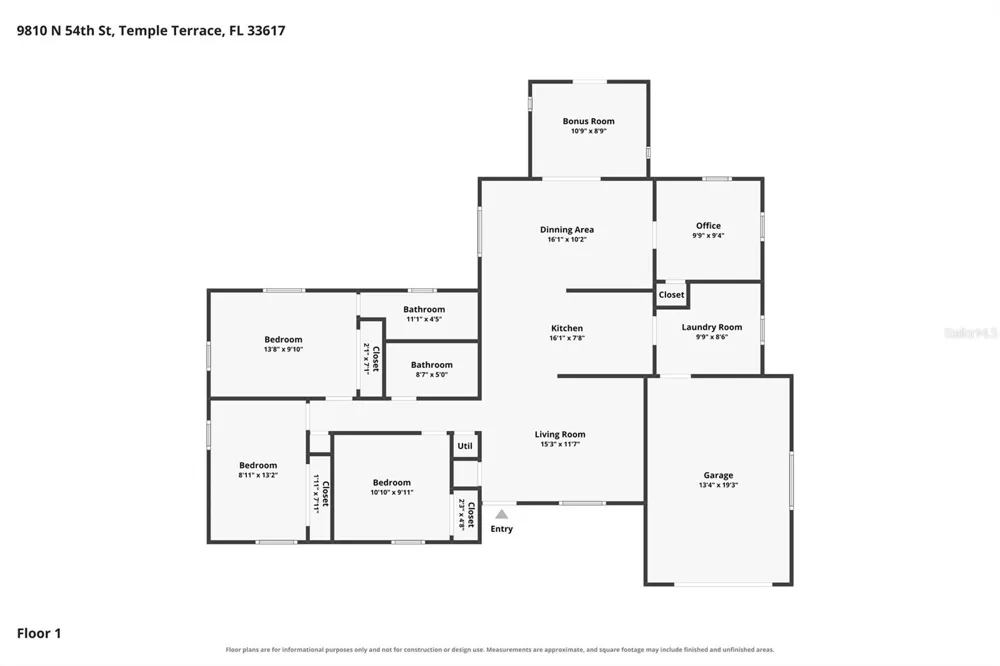 9810 54TH STREET Temple Terrace, FL 33617