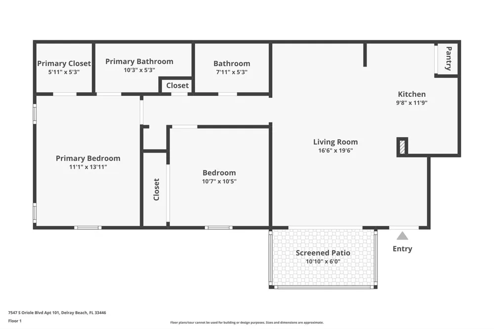 7547 S Oriole Boulevard #101 Delray Beach, FL 33446