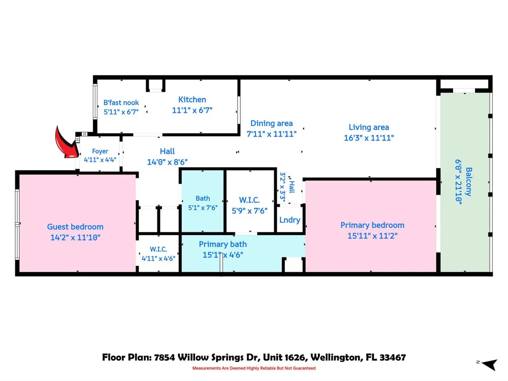 7854 Willow Spring Drive #1626 Lake Worth, FL 33467