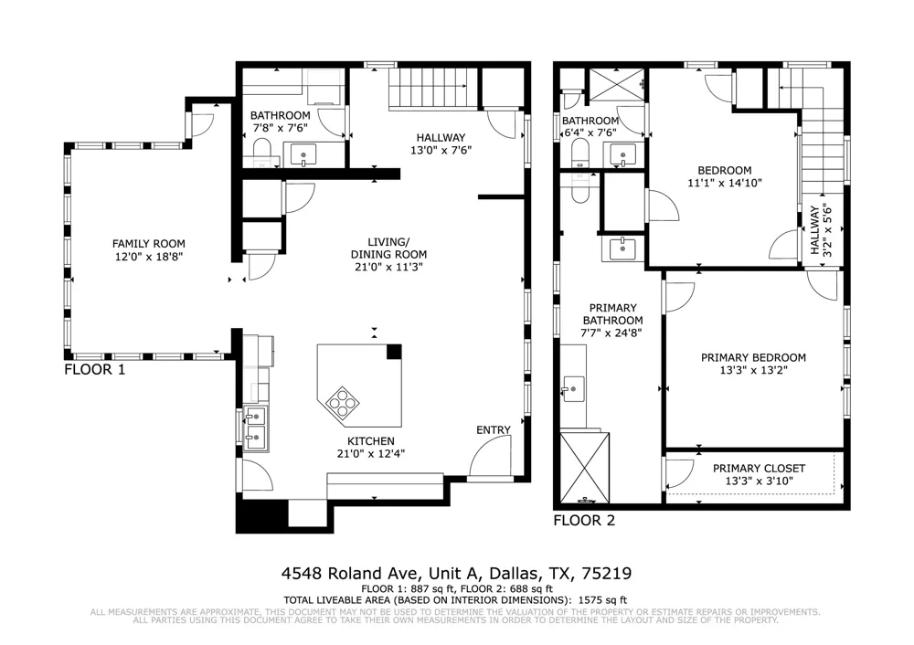 4548 Roland Avenue #A Highland Park, TX 75219