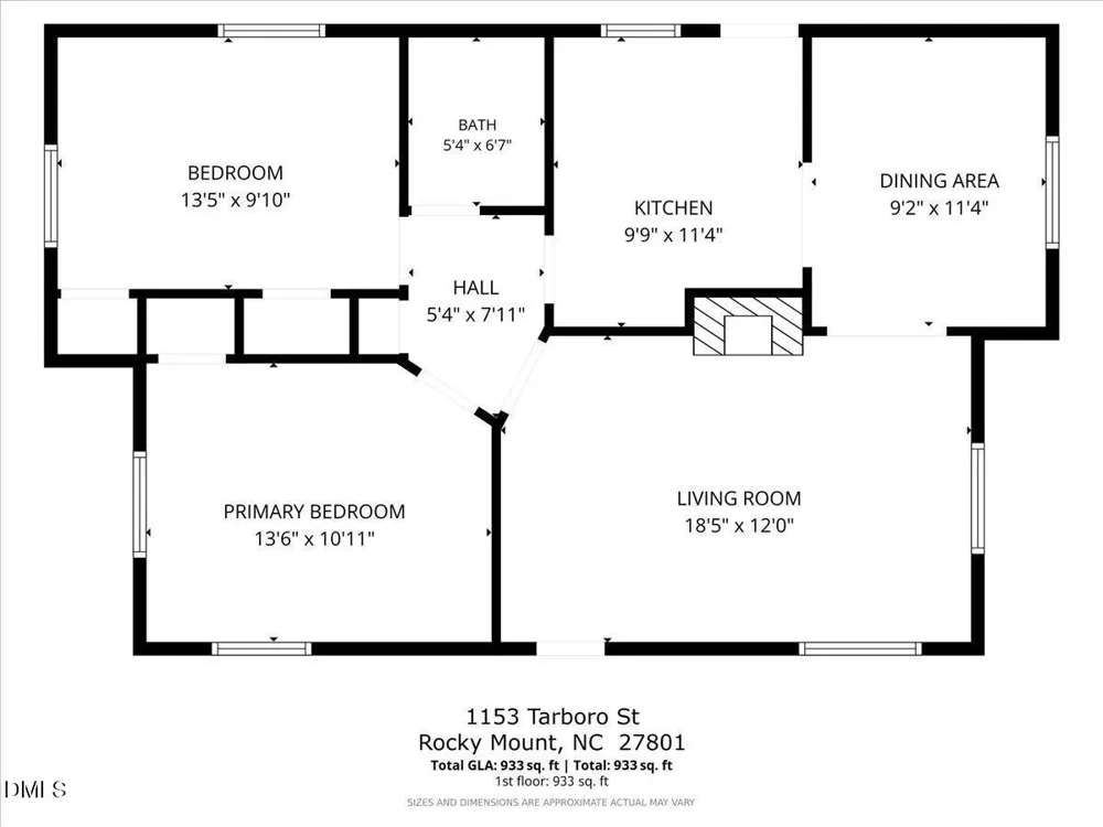 1153 Tarboro Street Rocky Mount, NC 27801