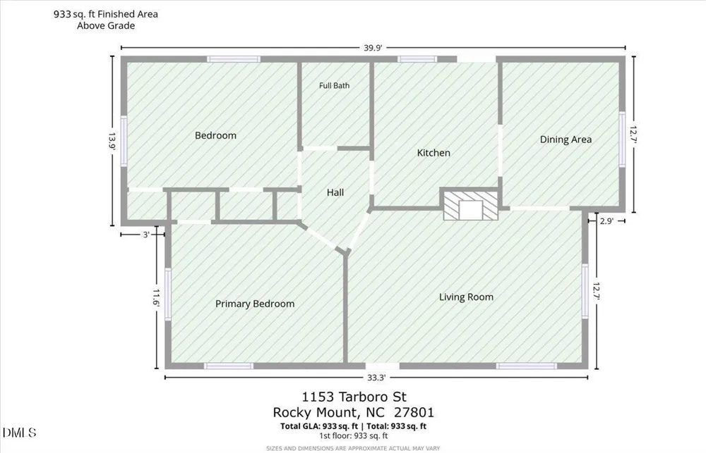 1153 Tarboro Street Rocky Mount, NC 27801