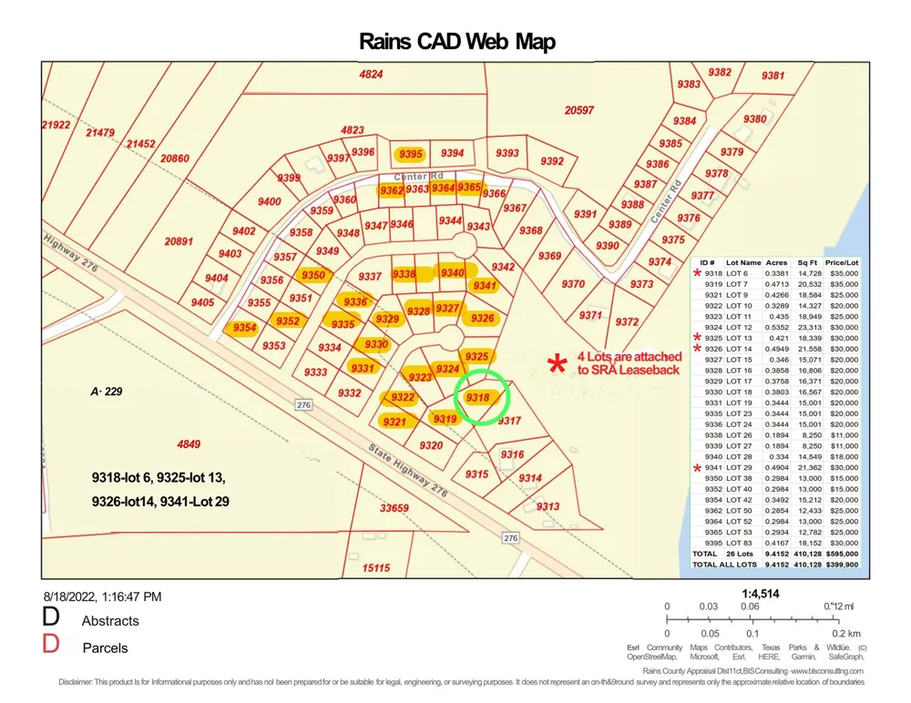 Center Drive Point, TX 75472