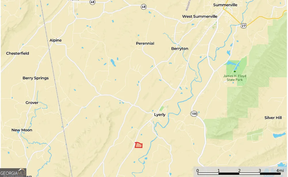 44 +/- Acres on GA Hwy 114 Lyerly, GA 30730