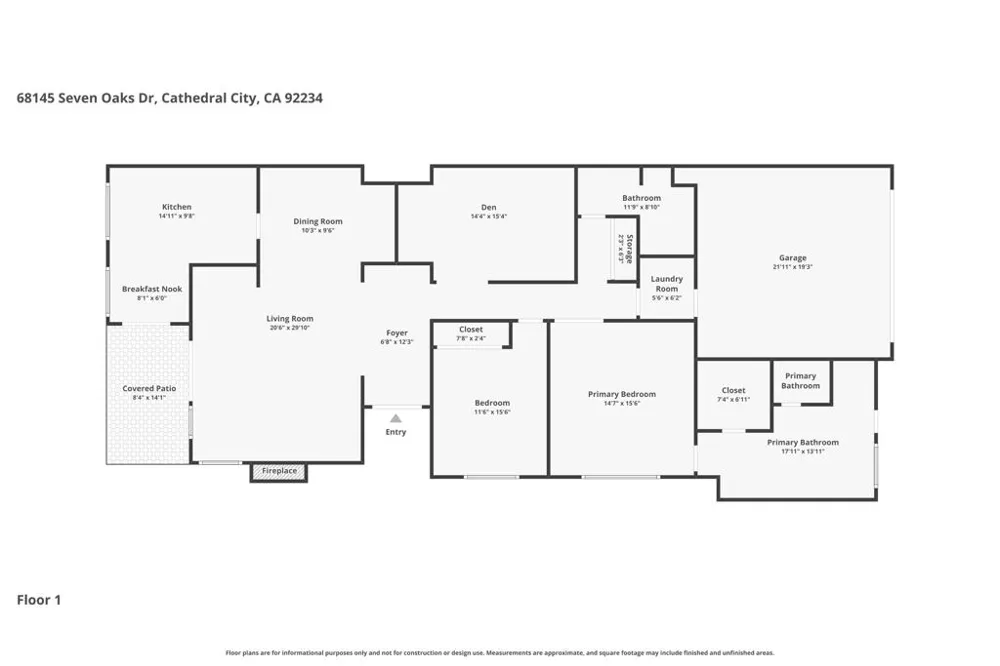 68145 Seven Oaks Drive Cathedral City, CA 92234