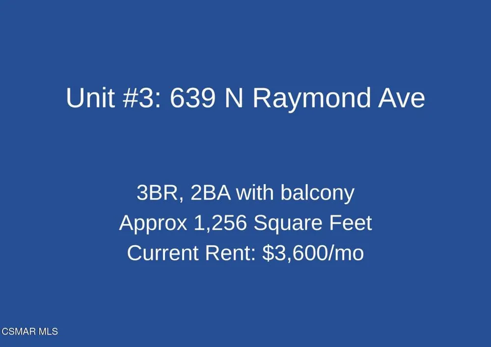637 Raymond Avenue Pasadena, CA 91103