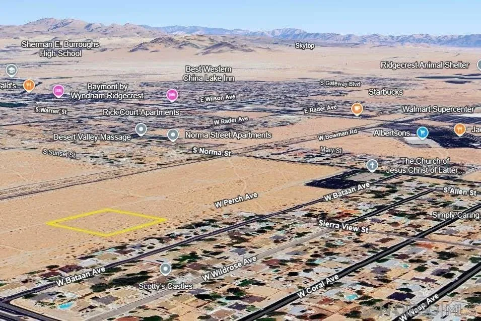 Perch AVE Ridgecrest, CA 93555