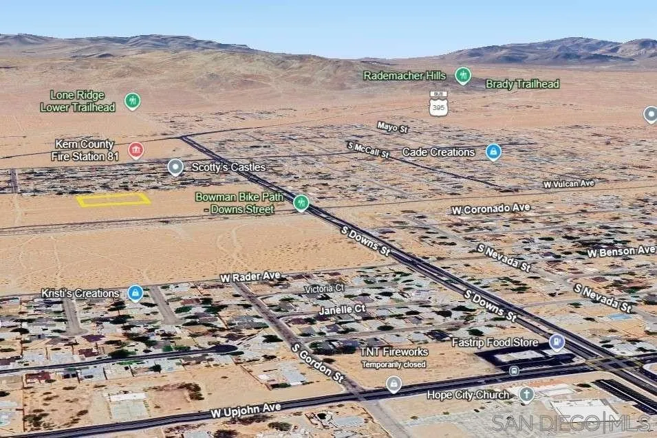 Perch AVE Ridgecrest, CA 93555