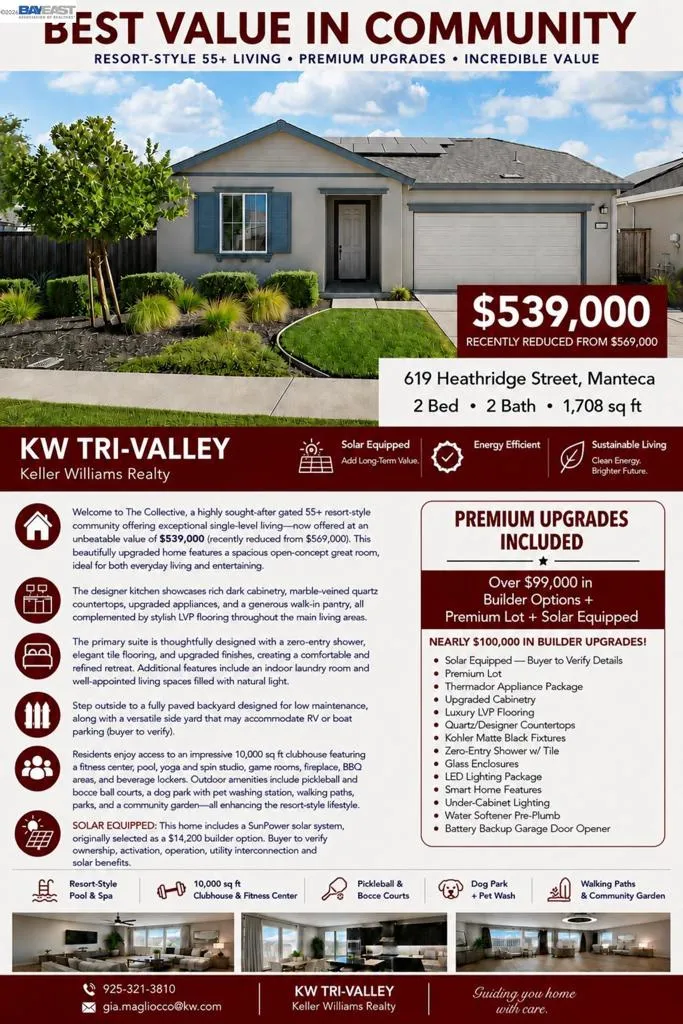 619 Heathridge Street Manteca, CA 95336