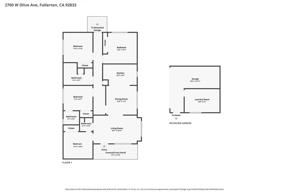 2700 W Olive Avenue Fullerton, CA 92833