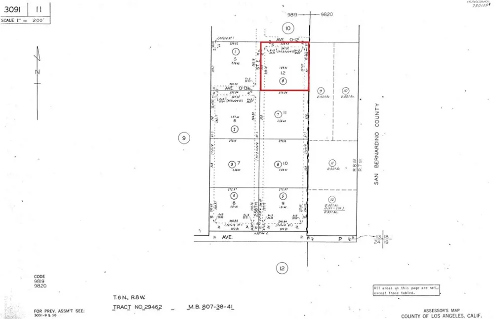 County Line Road Palmdale, CA 93591
