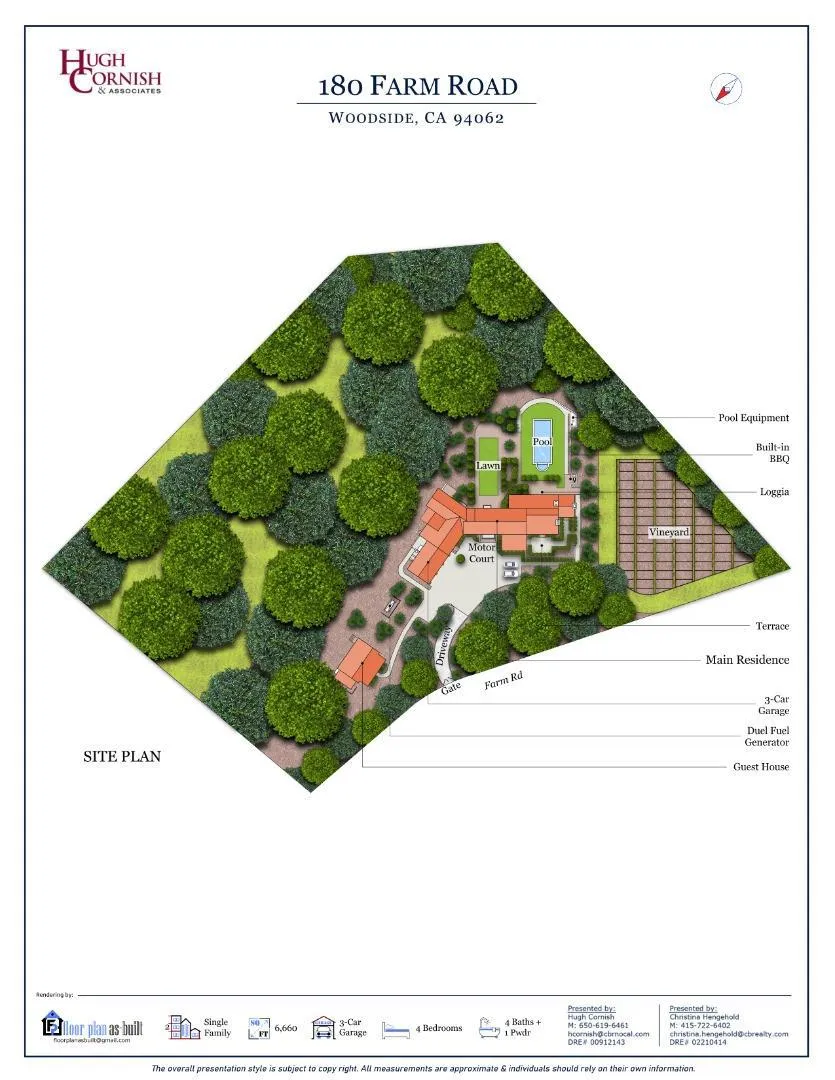 180 Farm Road Woodside, CA 94062