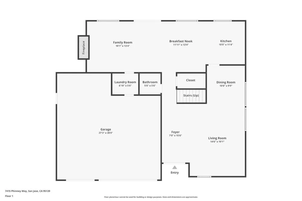 7415 Phinney Way San Jose, CA 95139