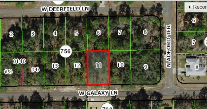2193 W GALAXY LANE Citrus Springs, FL 34434