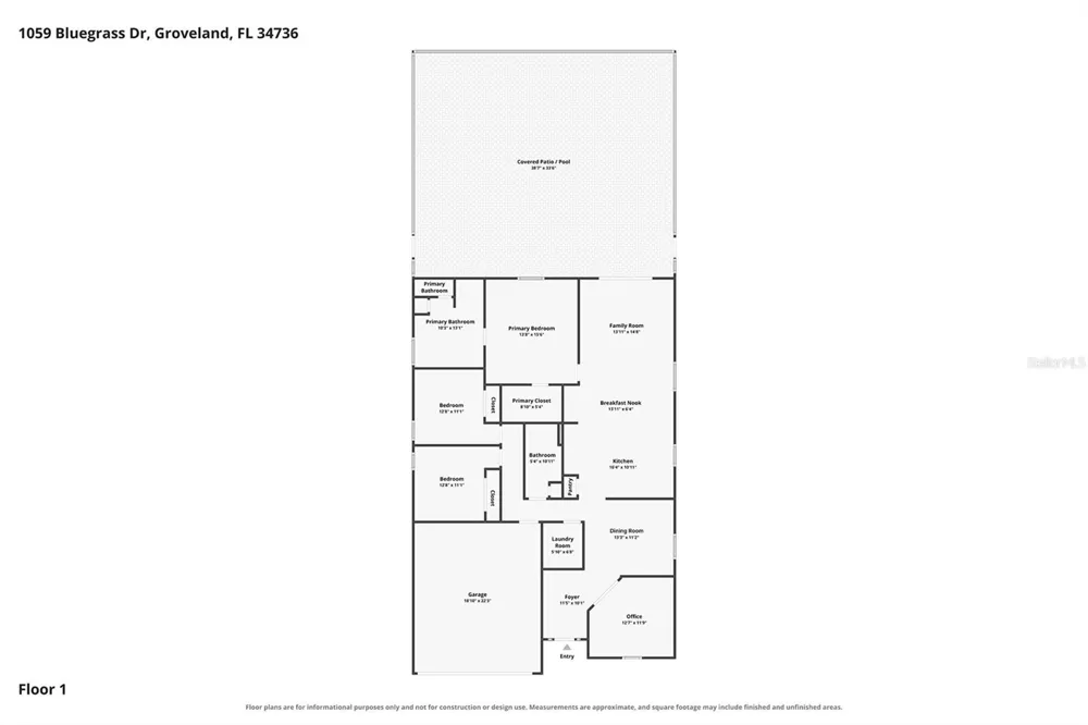 1059 BLUEGRASS DRIVE Groveland, FL 34736