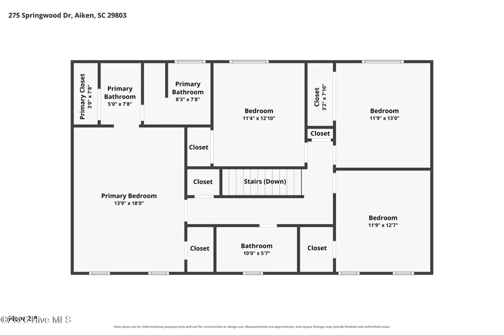 275 Springwood Drive Aiken, SC 29803