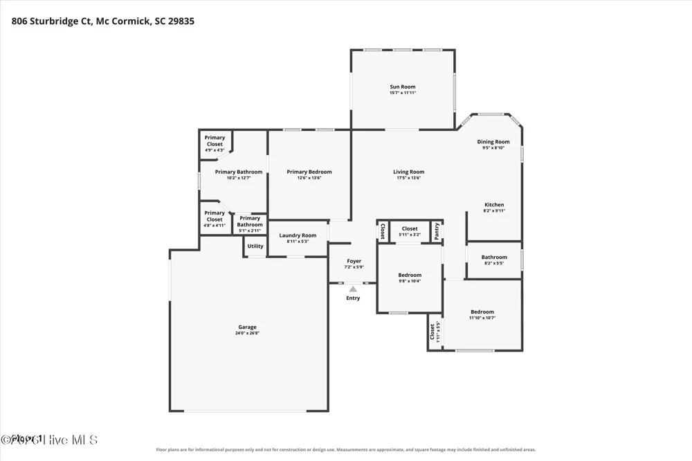 806 Sturbridge Drive Mccormick, SC 29835
