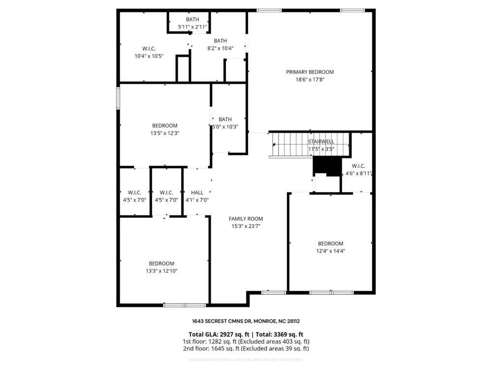 1643 Secrest Commons Drive Monroe, NC 28112