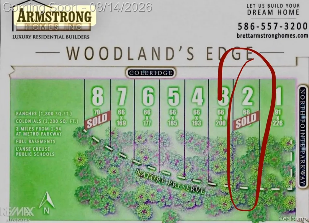 27688 Coleridge Street Harrison Charter Township, MI 48045