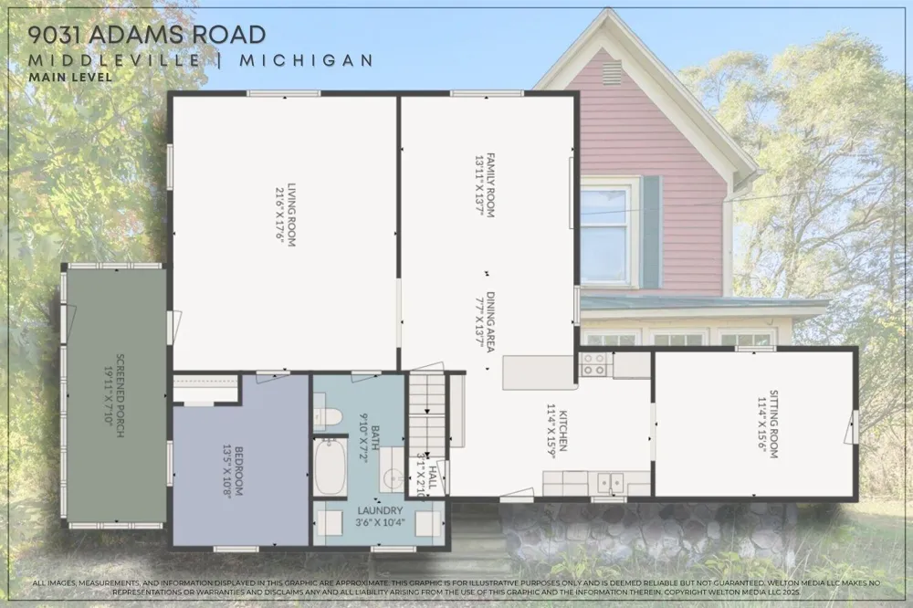 9031 Adams Road Thornapple Township, MI 49333