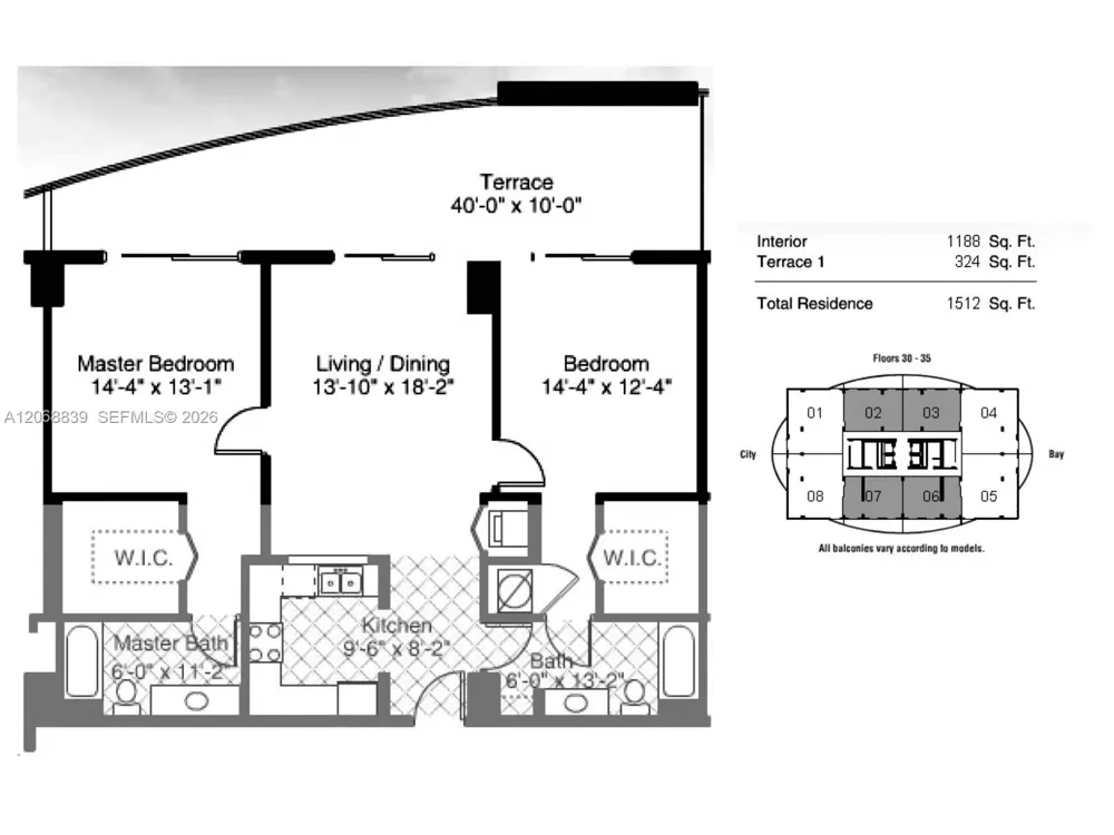 2101 Brickell Ave #3202 Miami, FL 33129