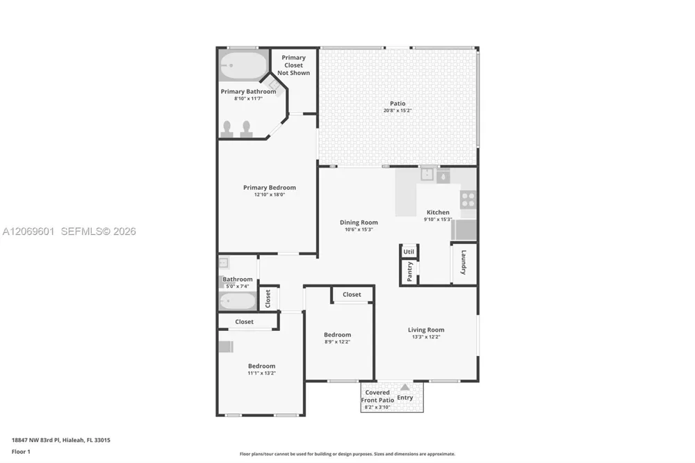 18847 NW 83rd Pl Hialeah, FL 33015