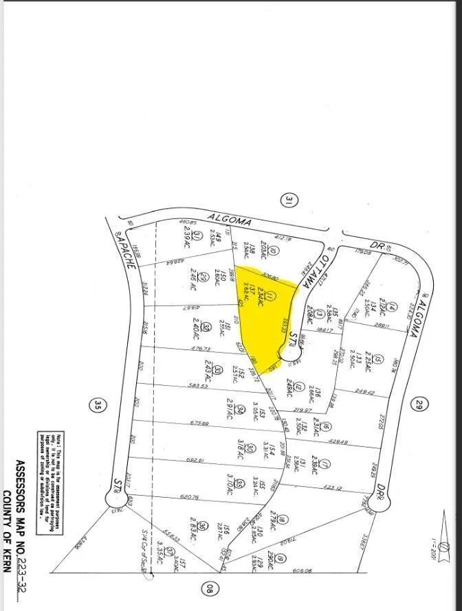 Ottawa Drive Tehachapi, CA 93561