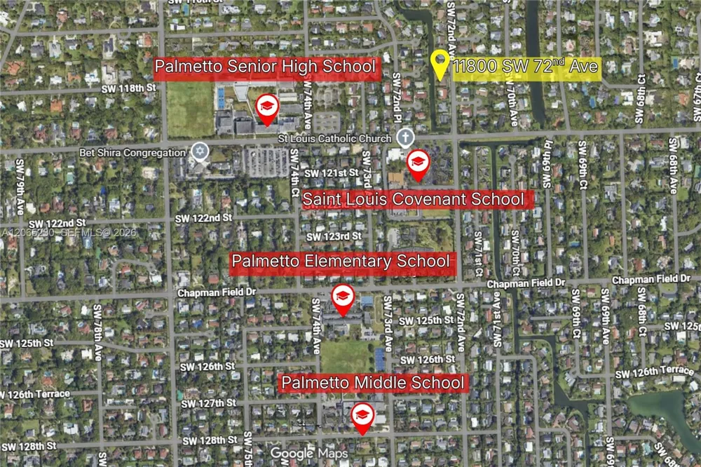 11800 SW 72nd Ave Pinecrest, FL 33156