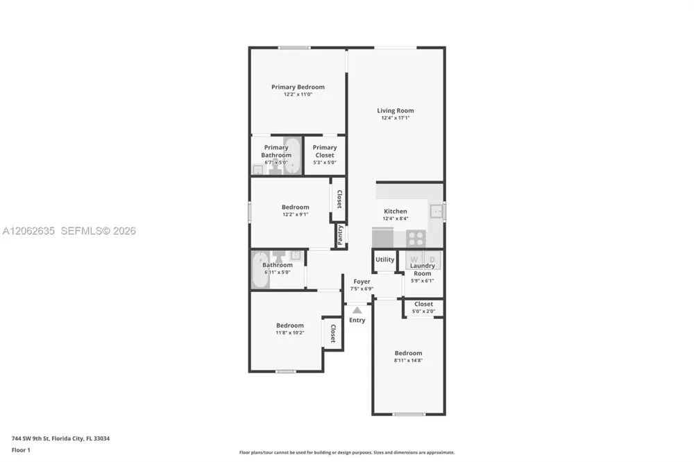 744 SW 9th St Florida City, FL 33034
