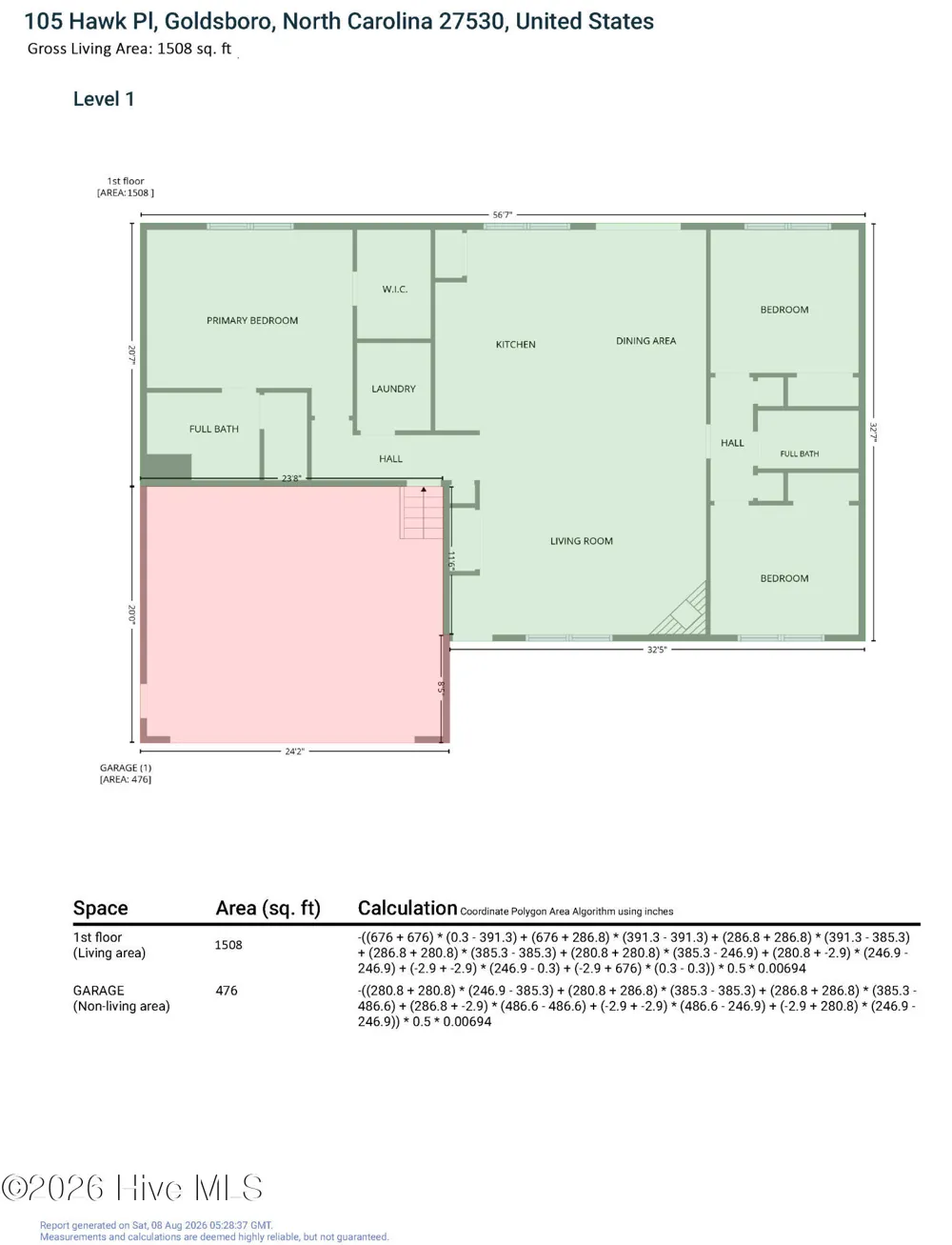 105 Hawk Place Goldsboro, NC 27530