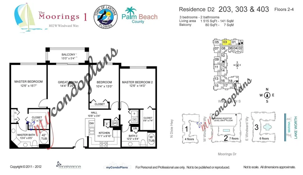 802 W WINDWARD WAY #303 Lantana, FL 33462