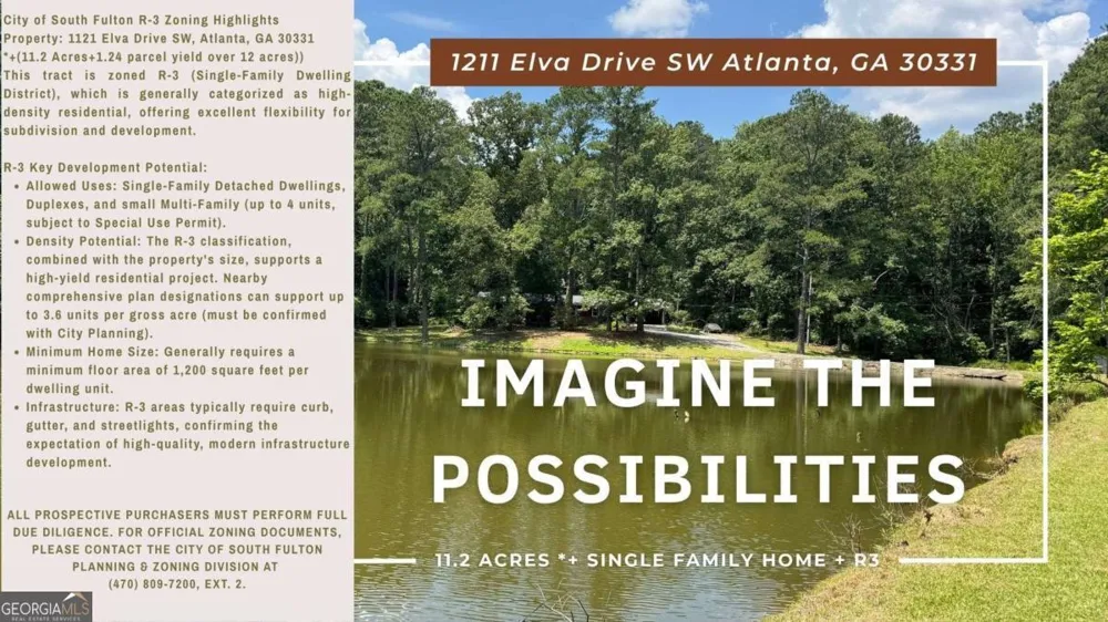 1211 Elva DR SW South Fulton, GA 30331