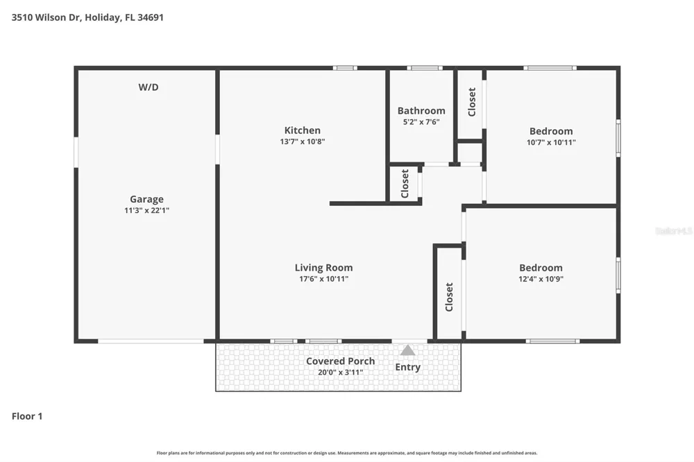 3510 WILSON DRIVE Holiday, FL 34691