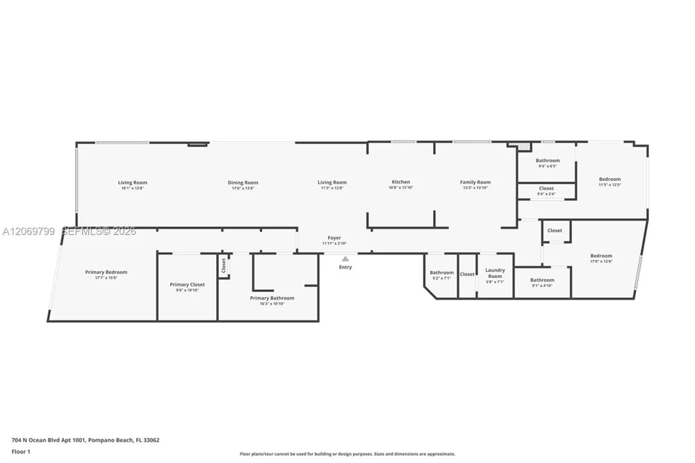 704 Ocean Blvd #1001 Pompano Beach, FL 33062