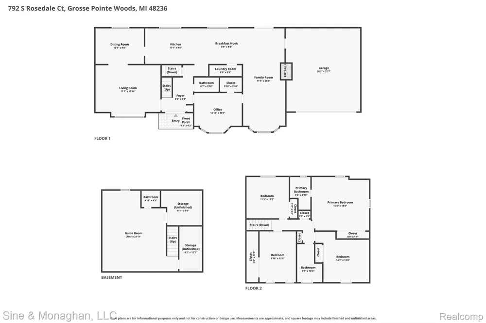 792 S Rosedale Court Grosse Pointe Woods City, MI 48236