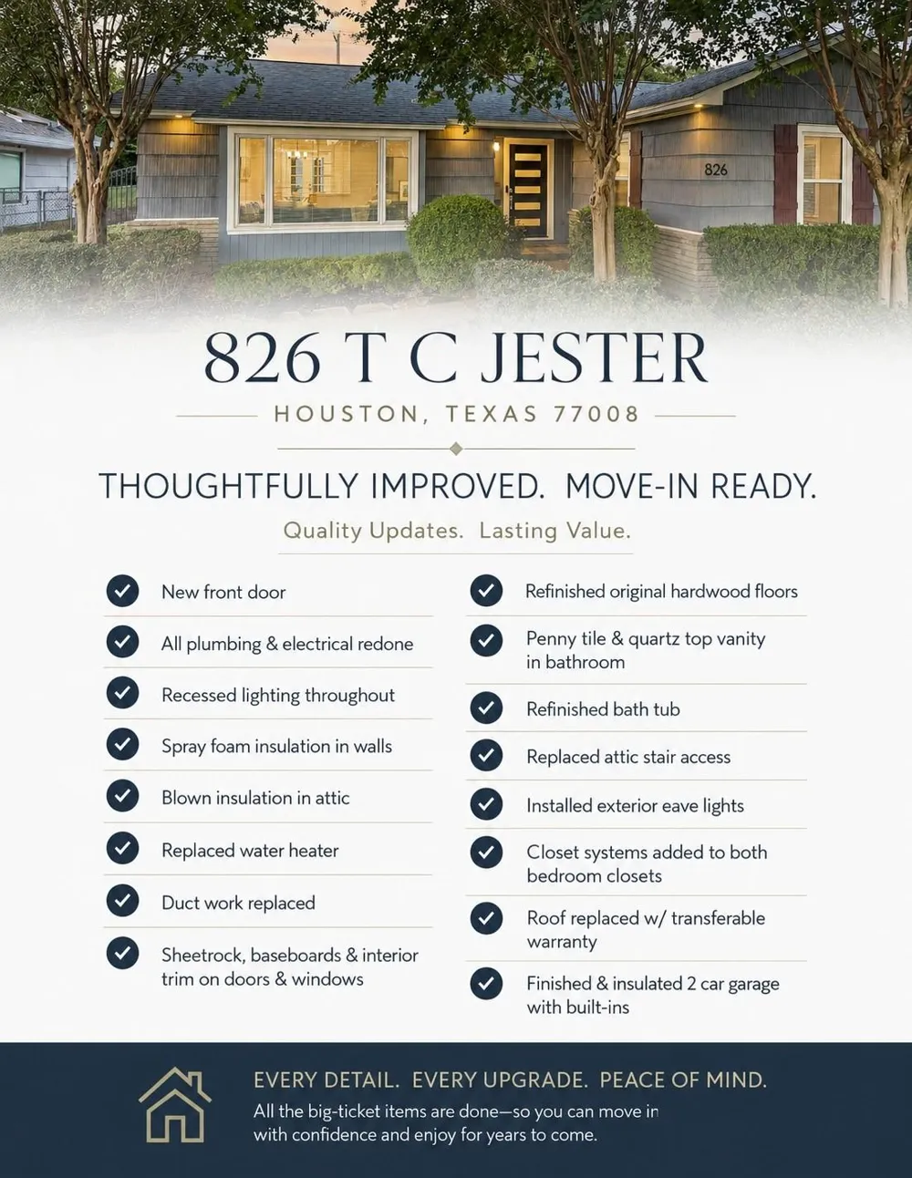 826 T C Jester Boulevard Houston, TX 77008