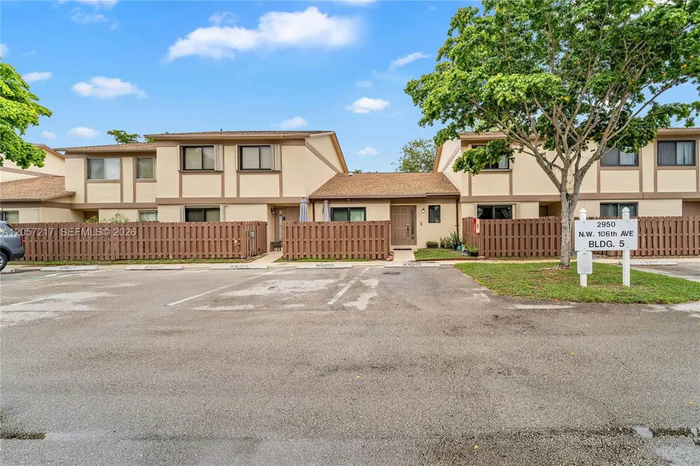 2950 NW 106th Ave #7 Sunrise, FL 33322