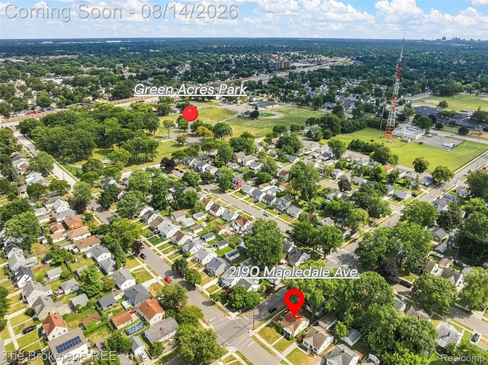 2190 Mapledale Street Ferndale City, MI 48220
