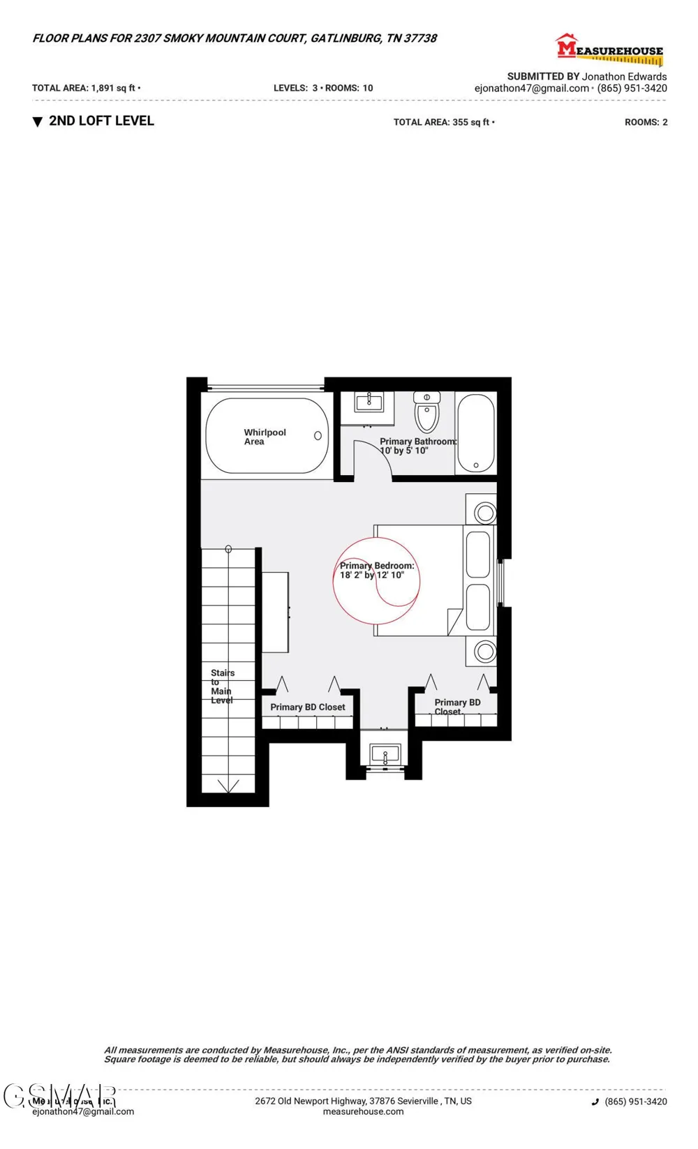 2307 Smoky Mountain Court Gatlinburg, TN 37738