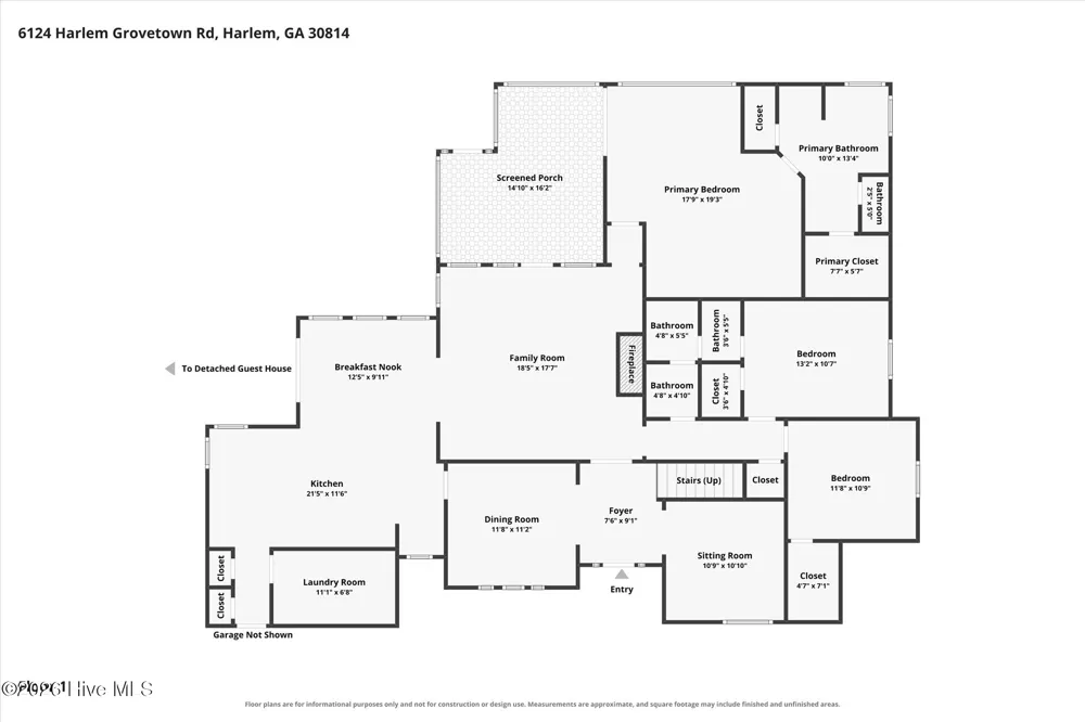 6124 Harlem Grovetown Road Harlem, GA 30814