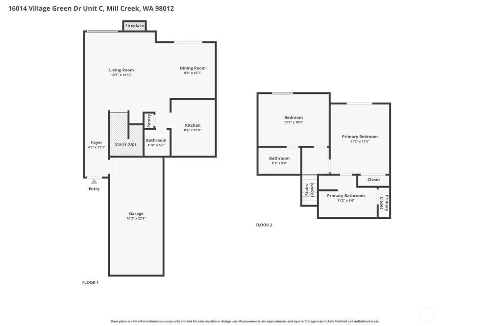 16014 Village Green Drive SE #C Mill Creek, WA 98012