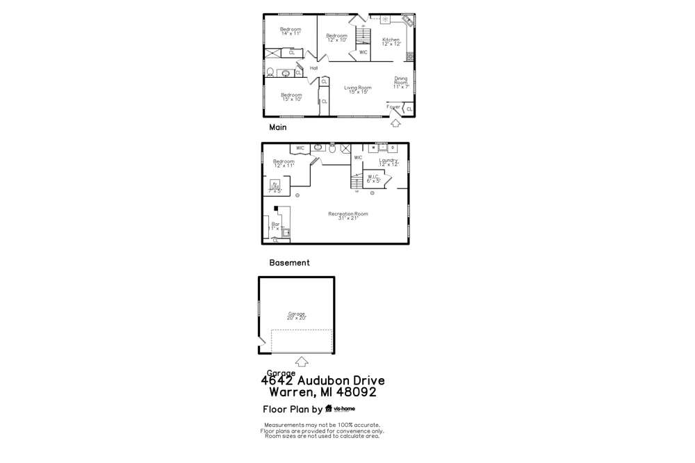 4642 Audubon Drive Warren, MI 48092