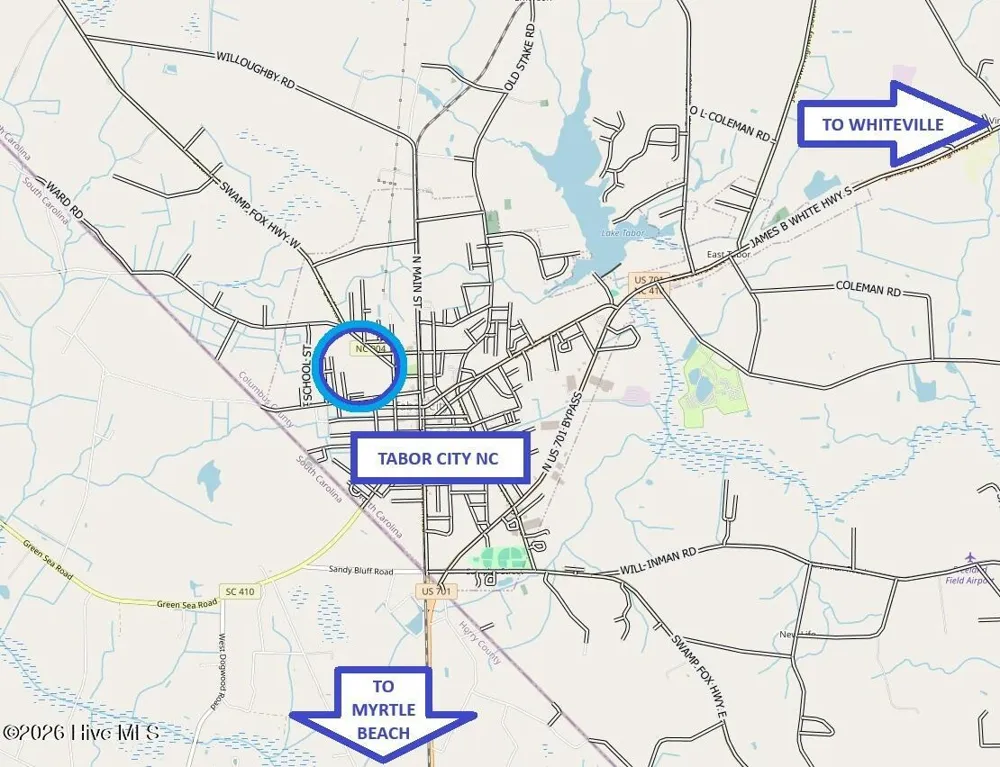 18.28ac Watering Street Tabor City, NC 28463